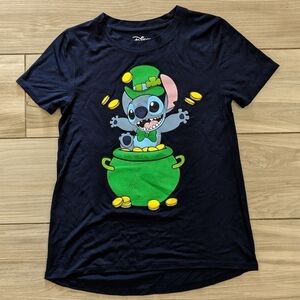 Disney Stitch Leprechaun T Shirt